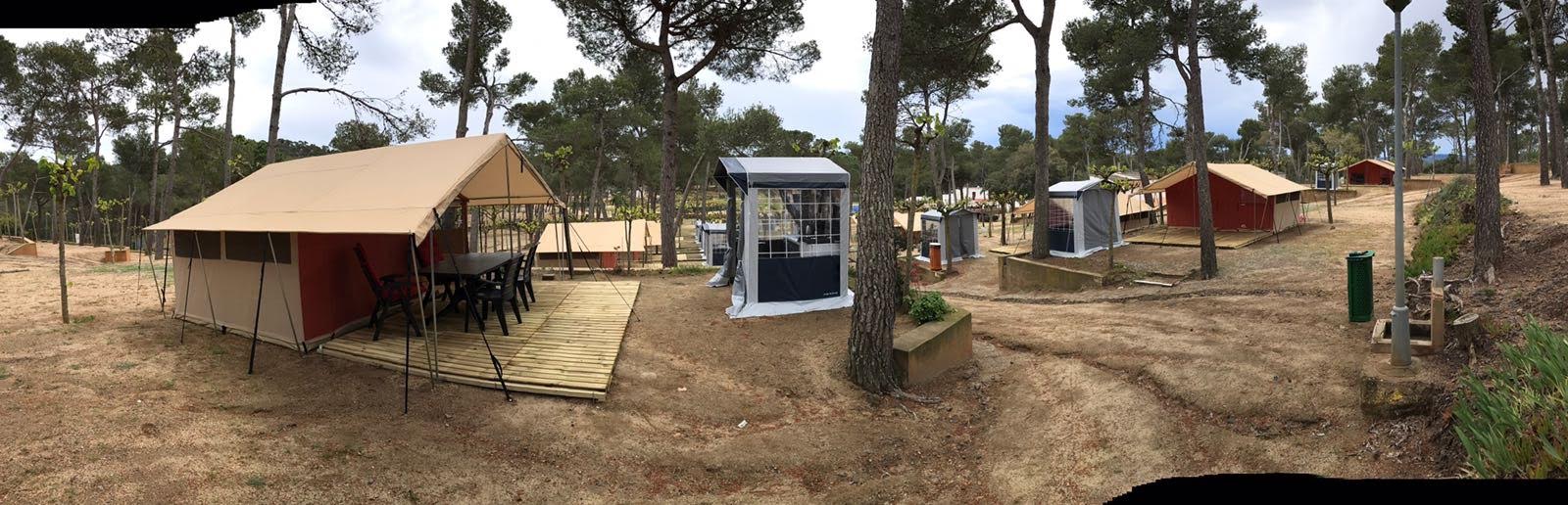 Rent a Safari tent in Spain at the Costa Brava