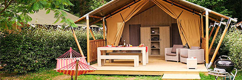 luxe tent vakantie