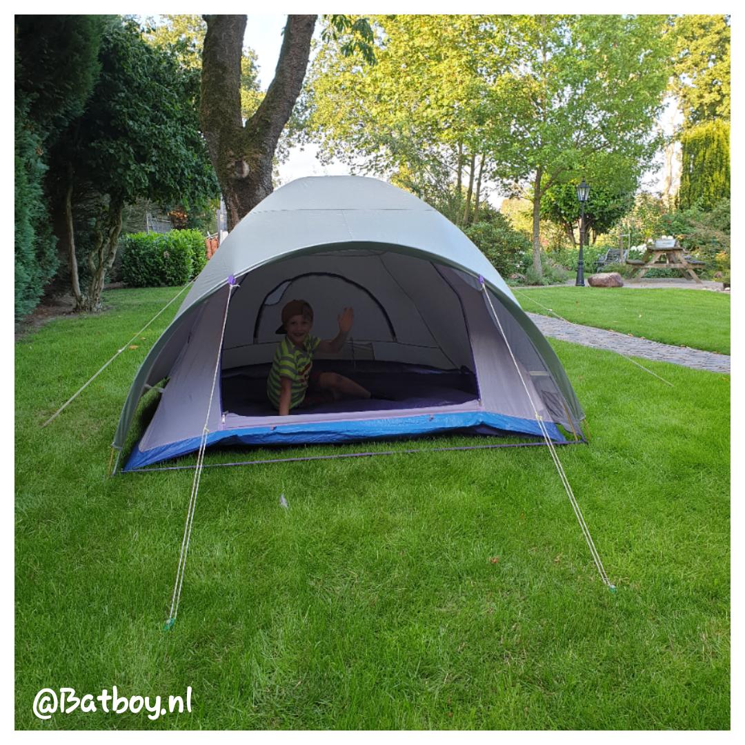 kamperen met eigen tent