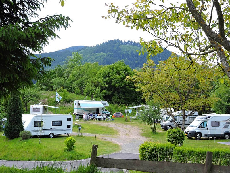 kamperen in het zwarte woud