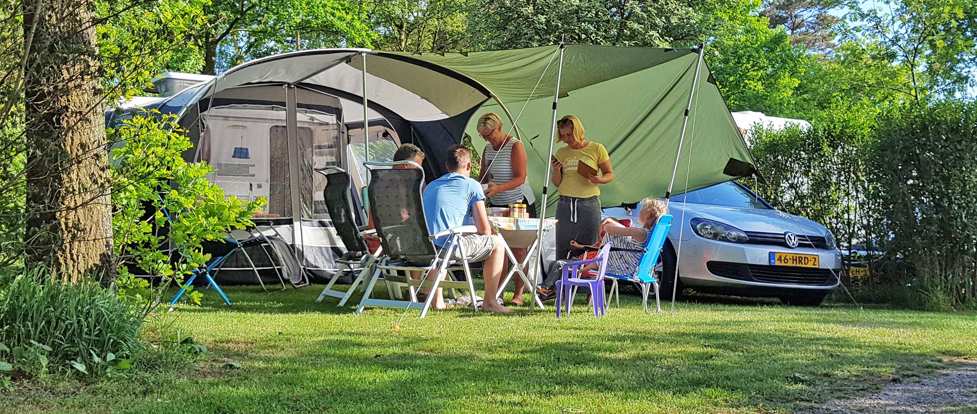 kamperen met hemelvaart