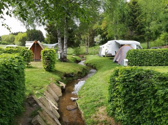 kamperen met tent ardennen