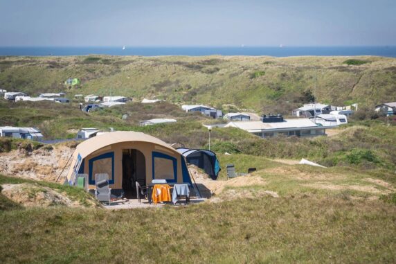 kamperen in de duinen