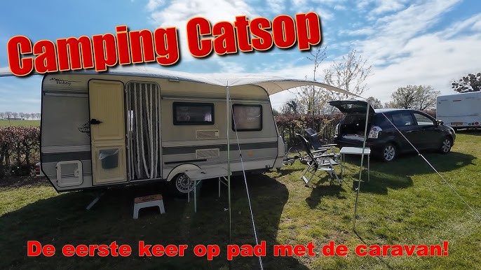 eerste keer kamperen met caravan