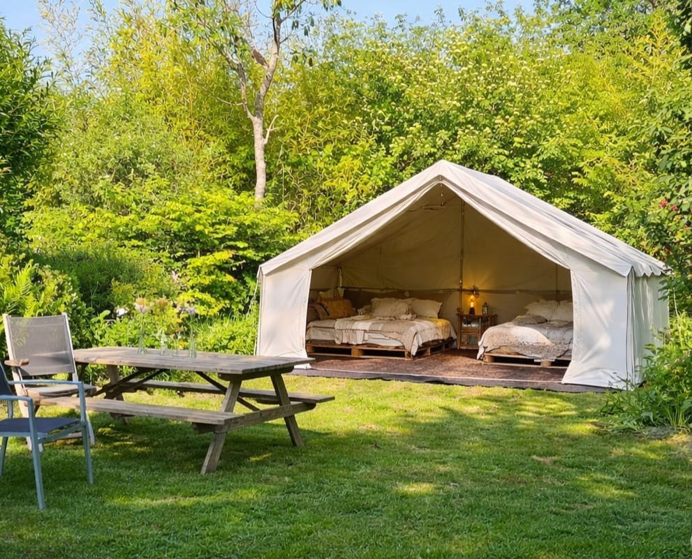 glamping belgie
