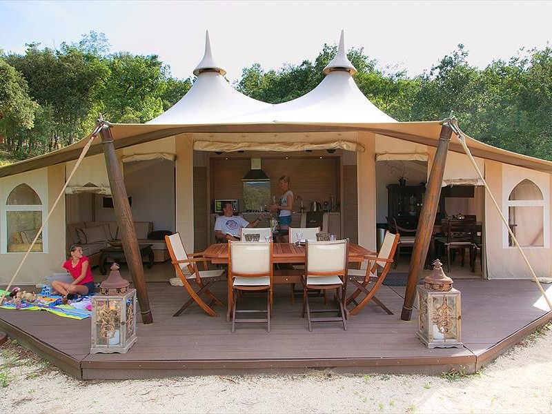 glamping frankrijk