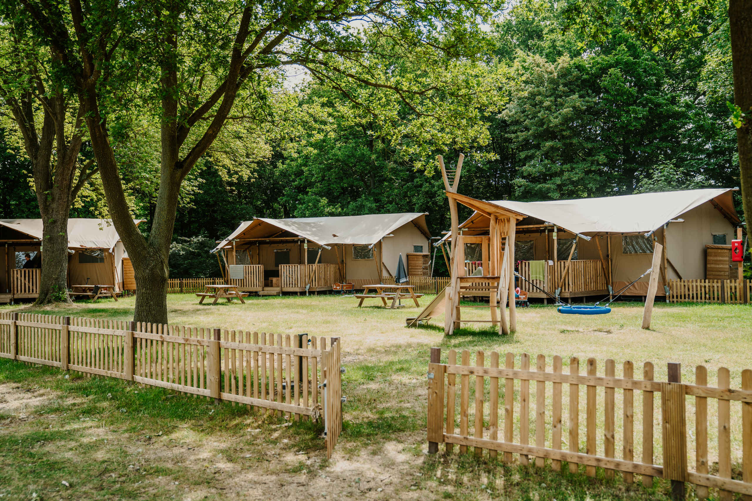 glamping kinderen