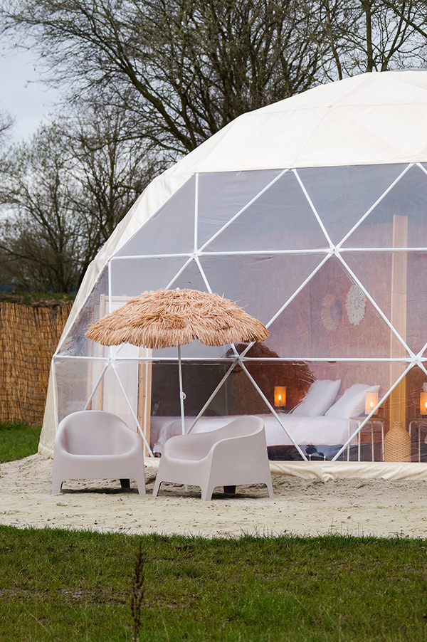 glamping vrijgezellenfeest